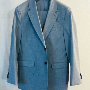Banana Republic Light Gray Men's 2 piece suit 44R/ 34x32